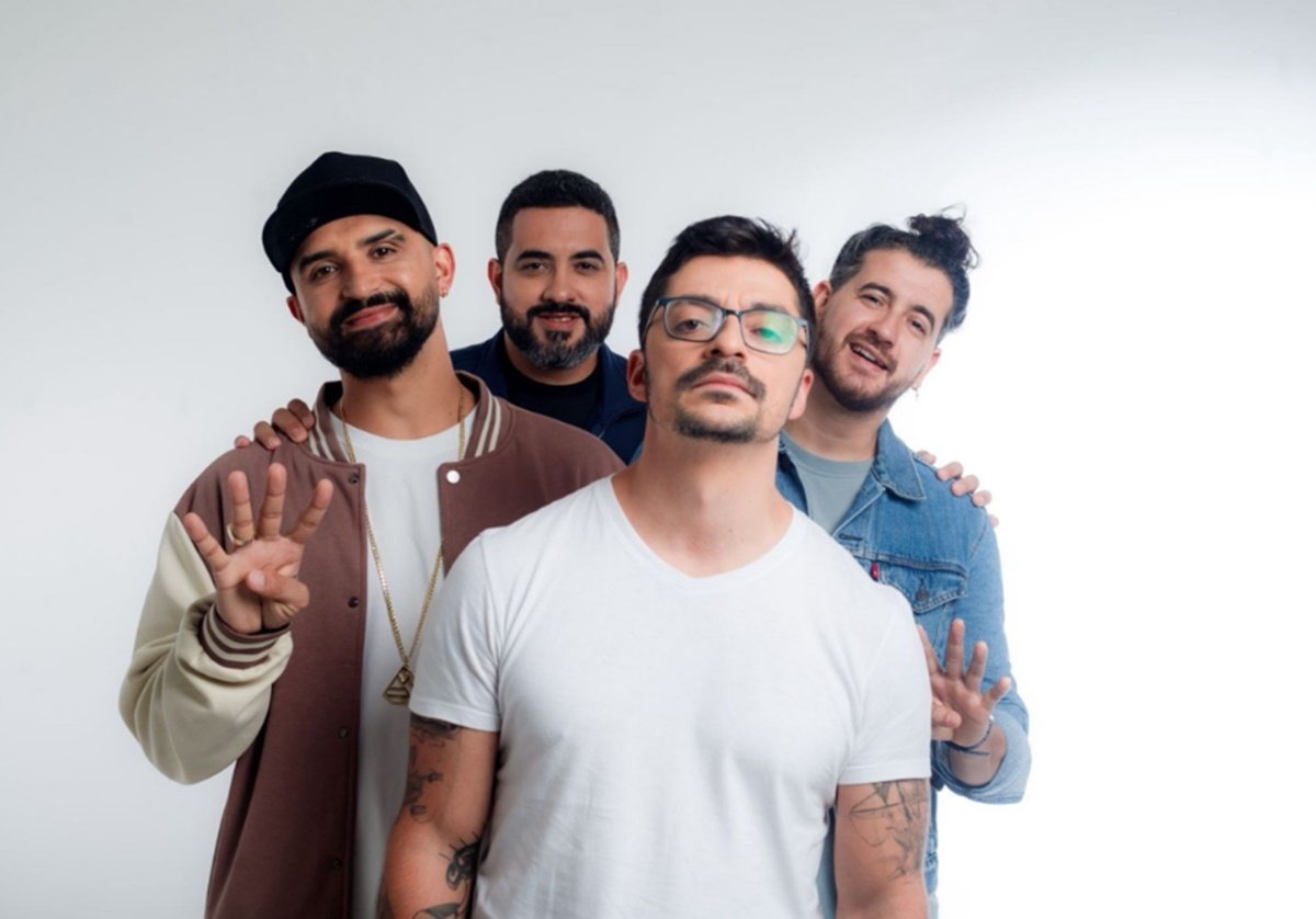 Thiago Ventura, Afonso Padilha, Dihh Lopes e Márcio Donato expõe bastidores de cancelamento em navio 17 Quatro Amigos rebate versão da PromoAção e expõe bastidores de cancelamento em navio - Foto: Divulgação
