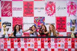 Resenha das Braba: Música, futebol feminino  e solidariedade marcam gravação da segunda edição do projeto de Day e Lara