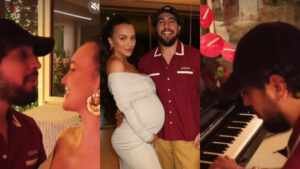 Rafa Kalimann e Nattan celebram primeiro Natal na mansão à espera da filha Zuza