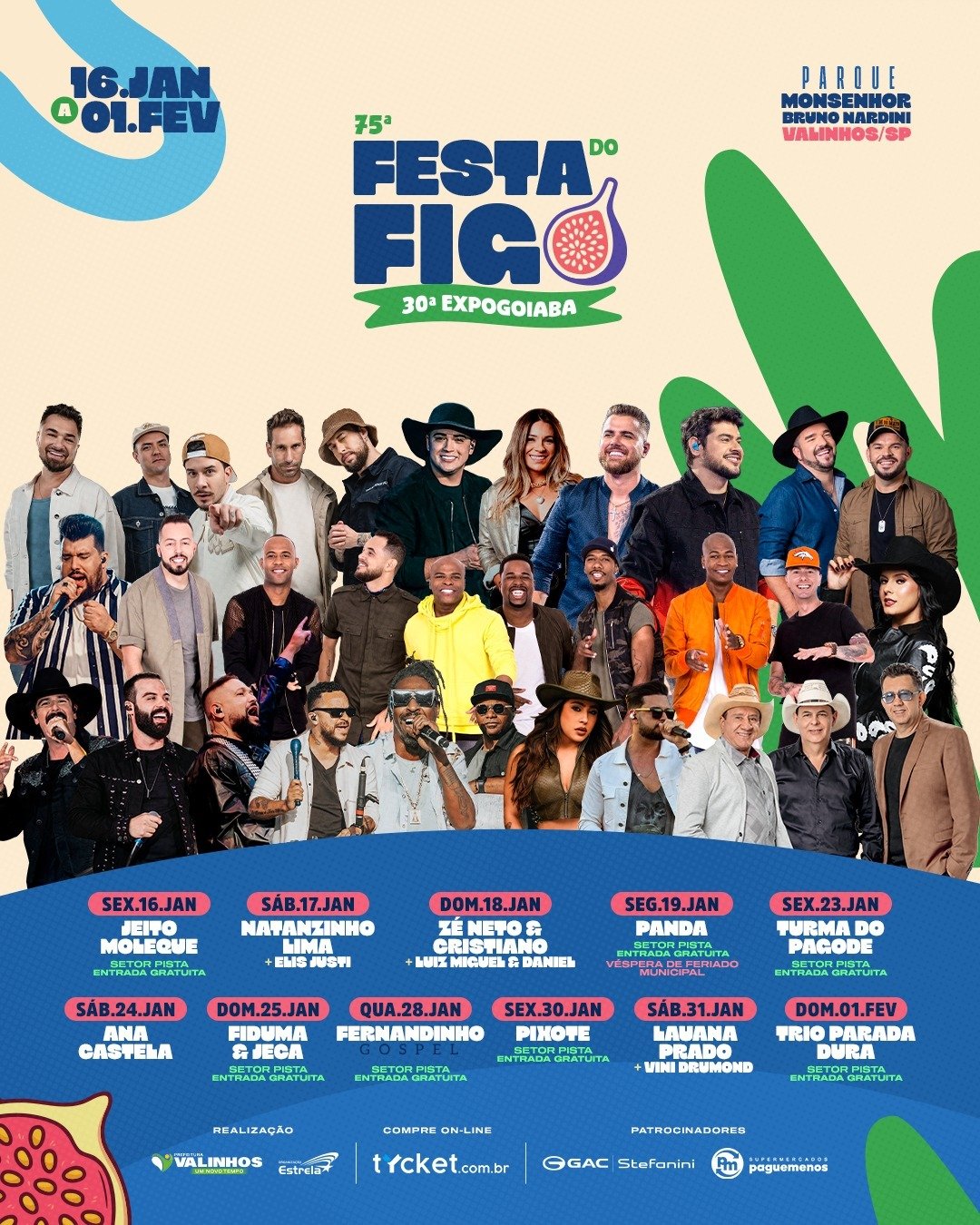 Show do cantor Fernandinho é confirmado na 75ª Festa do Figo e a 30ª Expogoiaba de Valinhos 20 58c01d3c 7788 4ff4 8c55 6627a5043bc2