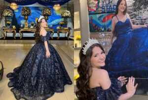 Atriz Duda Batista celebra 15 anos com festa inspirada em Van Gogh