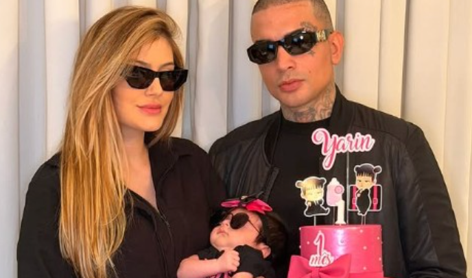 MC Guimê se derrete ao mostrar momento íntimo com a filha recém-nascida Yarin
