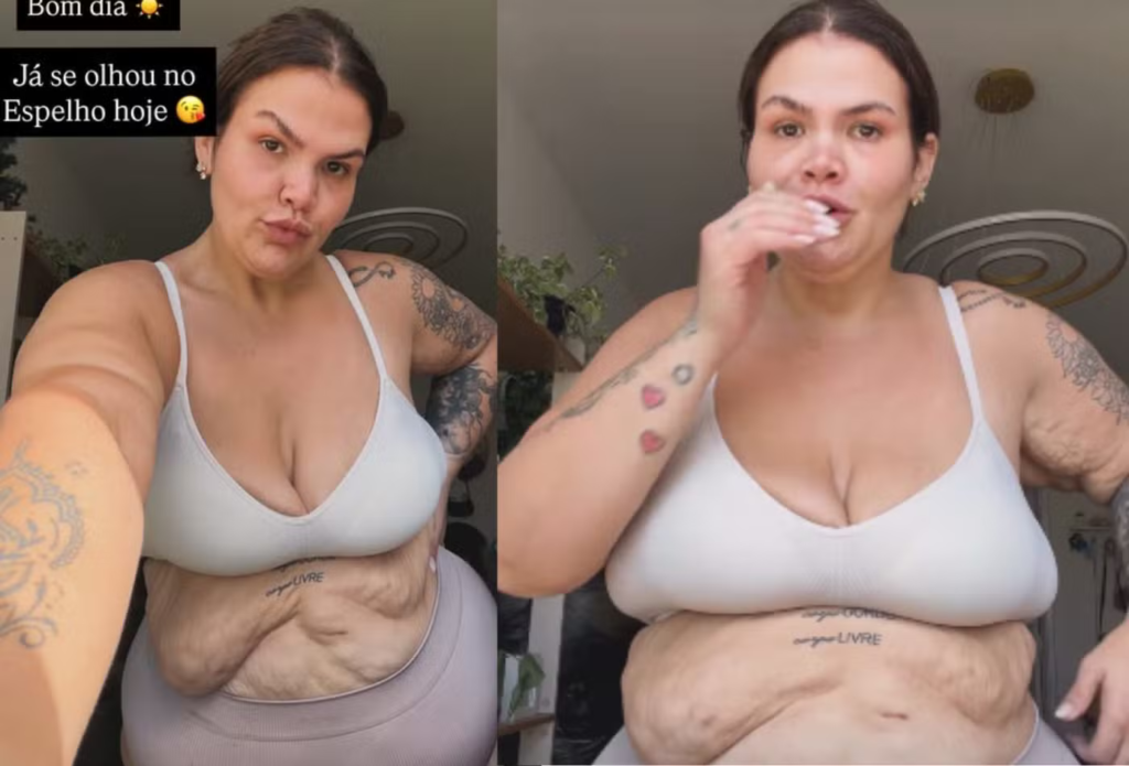 Thais Carla exibe mudança no corpo e celebra evolução