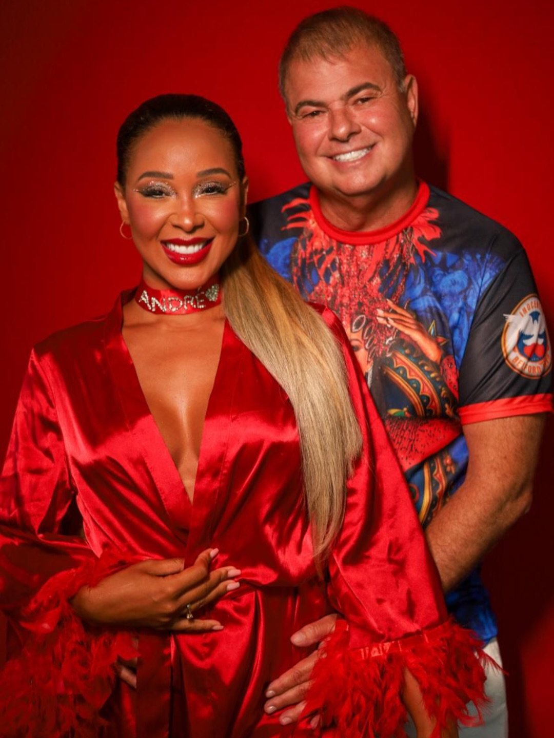 Camila Beatriz transforma homenagem ao marido em momento marcante na Sapucaí 21 camila beatriz e andre belissima 2