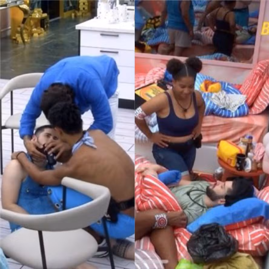 BBB 26: Marcelo vive noite inesquecível com beijo e desmaios