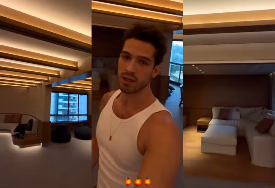 João Guilherme faz tour por novo apartamento em São Paulo e impressiona com decoração moderna 19 João Guilherme faz tour por novo apartamento em São Paulo e impressiona com decoração moderna