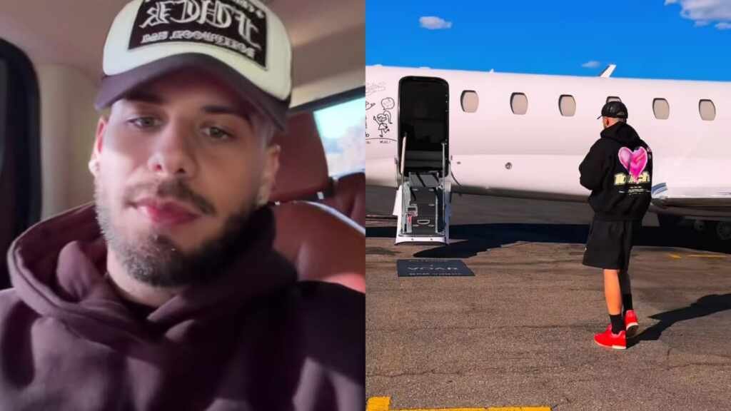 Zé Felipe agradece Virginia Fonseca após ex-esposa emprestar jatinho e salvar show 19 Zé Felipe agradece Virginia Fonseca após ex-esposa emprestar jatinho e salvar show