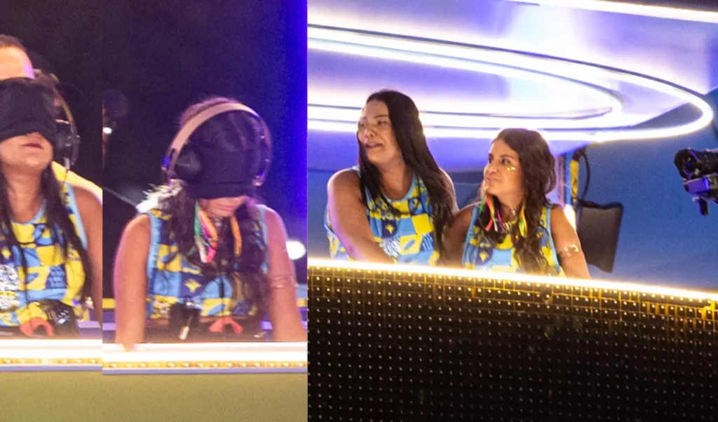 Escapadinha de Chai e Gabi no BBB 26 vira alvo de críticas após passagem relâmpago na Sapucaí Escapadinha de Chai e Gabi no BBB 26 vira alvo de críticas após passagem relâmpago na Sapucaí