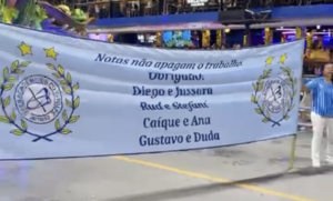 Tatuapé protesta após notas e ainda enfrenta susto com queda de casal no Anhembi