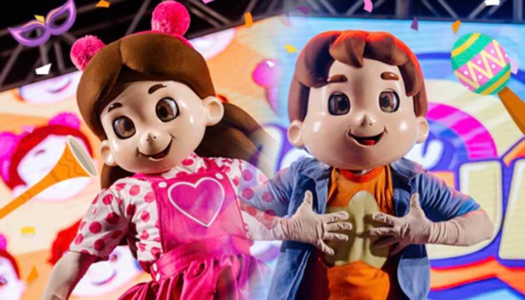 Bloco Maria Clara & JP leva folia infantil ao Teatro Bradesco