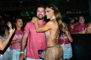 Juliana Paes retorna à Viradouro após 18 anos e se emociona na Sapucaí