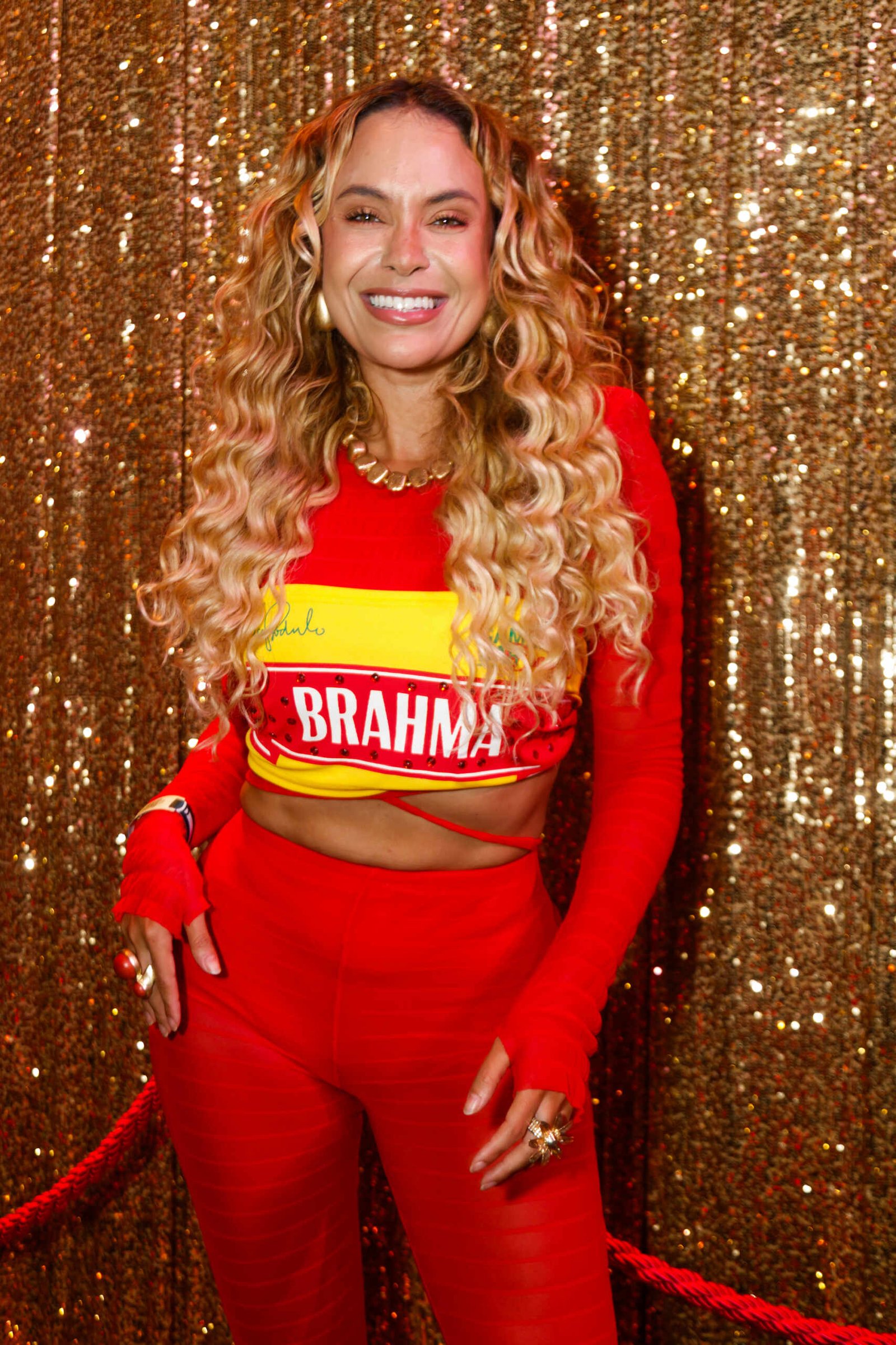 Famosos prestigiam Desfile das Campeãs no Camarote Brahma em São Paulo 35 Famosos prestigiam Desfile das Campeãs no Camarote Brahma em São Paulo