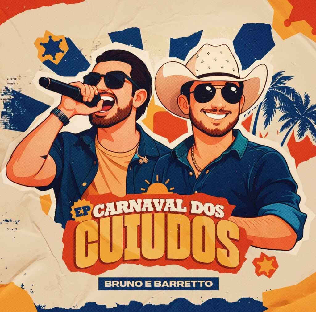 Bruno & Barretto levam agronejo para folia com EP “Carnaval dos Cuiudo”