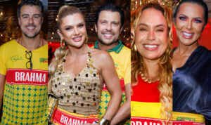 Famosos prestigiam Desfile das Campeãs no Camarote Brahma em São Paulo
