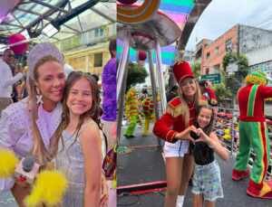 Confira como foi o Carnaval da atriz soteropolitana e da Globo Mel Summers na Bahia