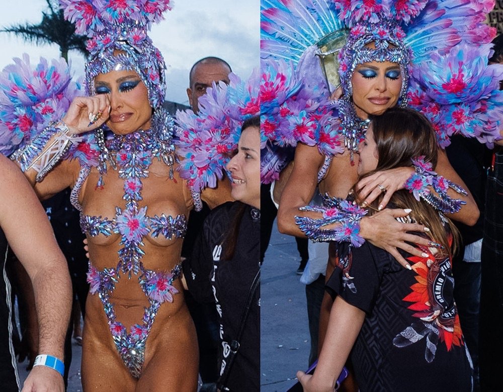 Sabrina Sato chora ao perder desfile da Gaviões da Fiel: 'Não acredito que não cheguei'
