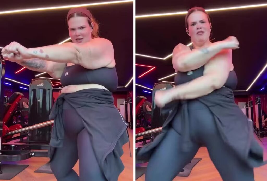 Thais Carla mostra evolução após perder mais de 85 kg e anima seguidores com treino 19 Thais Carla mostra evolução após perder mais de 85 kg e anima seguidores com treino