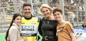 Edu Guedes celebra apoio da família na Porsche Cup em Interlagos