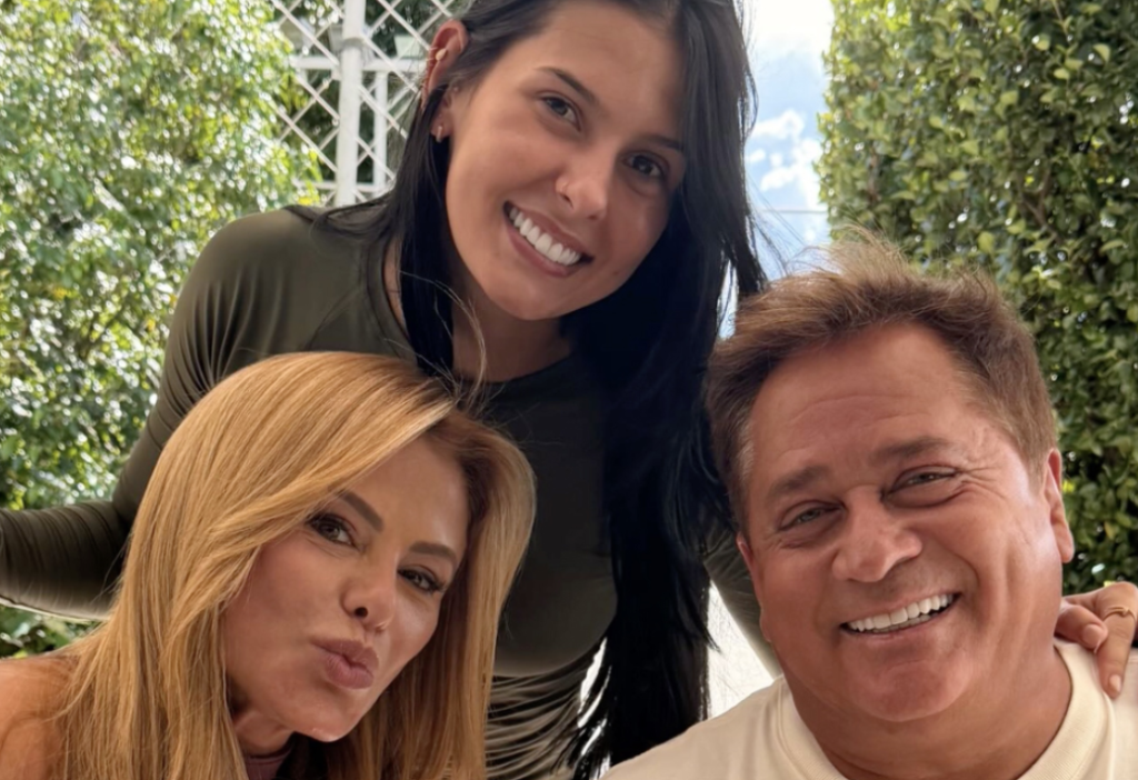 Ana Castela surpreende ao visitar Leonardo e Poliana Rocha e reencontrar Zé Felipe