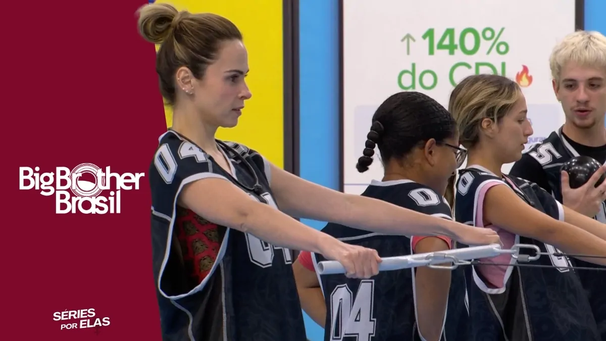 Milena pode sofrer desvantagem na Prova do Líder do BBB 26 - Foto: TVGlobo