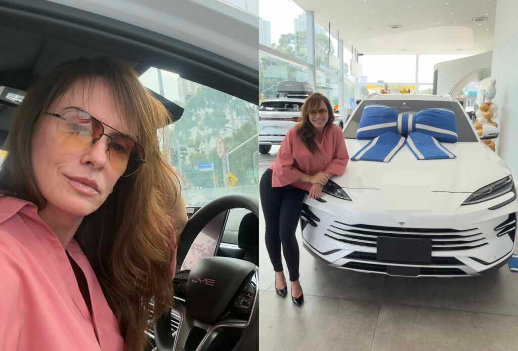 Após enfrentar problemas com carro anterior, Núbia Oliiver compra veículo zero