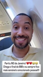 Gil do Vigor emociona ao falar de desafios entre TV e doutorado no BBB 26