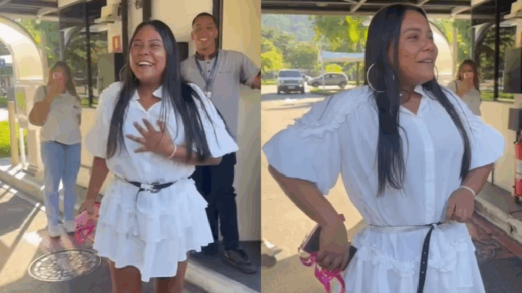 Chaiany é recepcionada pelos fãs e recebe alerta sobre Babu: ‘Vou ver tudo ainda’ 17 Chaiany é recepcionada pelos fãs e recebe alerta sobre Babu: ‘Vou ver tudo ainda’