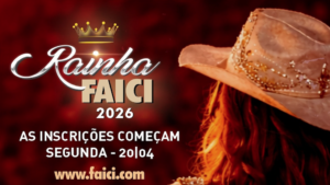Estão abertas as inscrições para a Rainha FAICI 2026