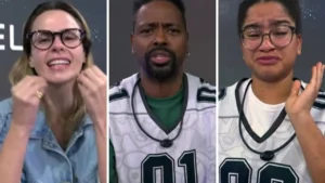 Ana Paula, Leandro Boneco e Milena estão no último paredão do BBB 26