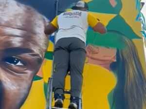 Virginia some de mural da Copa 2026 após fim com Vini Jr. em Minas Gerais