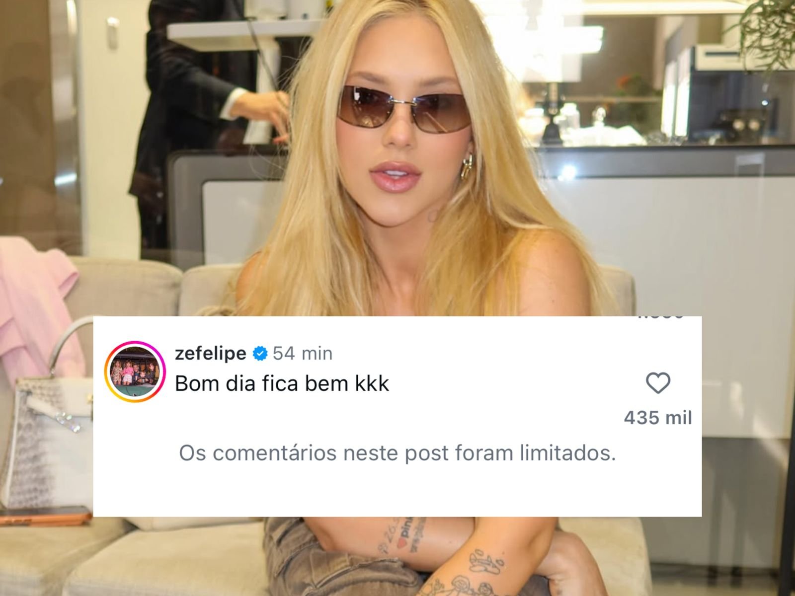 Zé Felipe volta a movimentar web após comentário sobre Virginia e música chama atenção - Foto: Reprodução