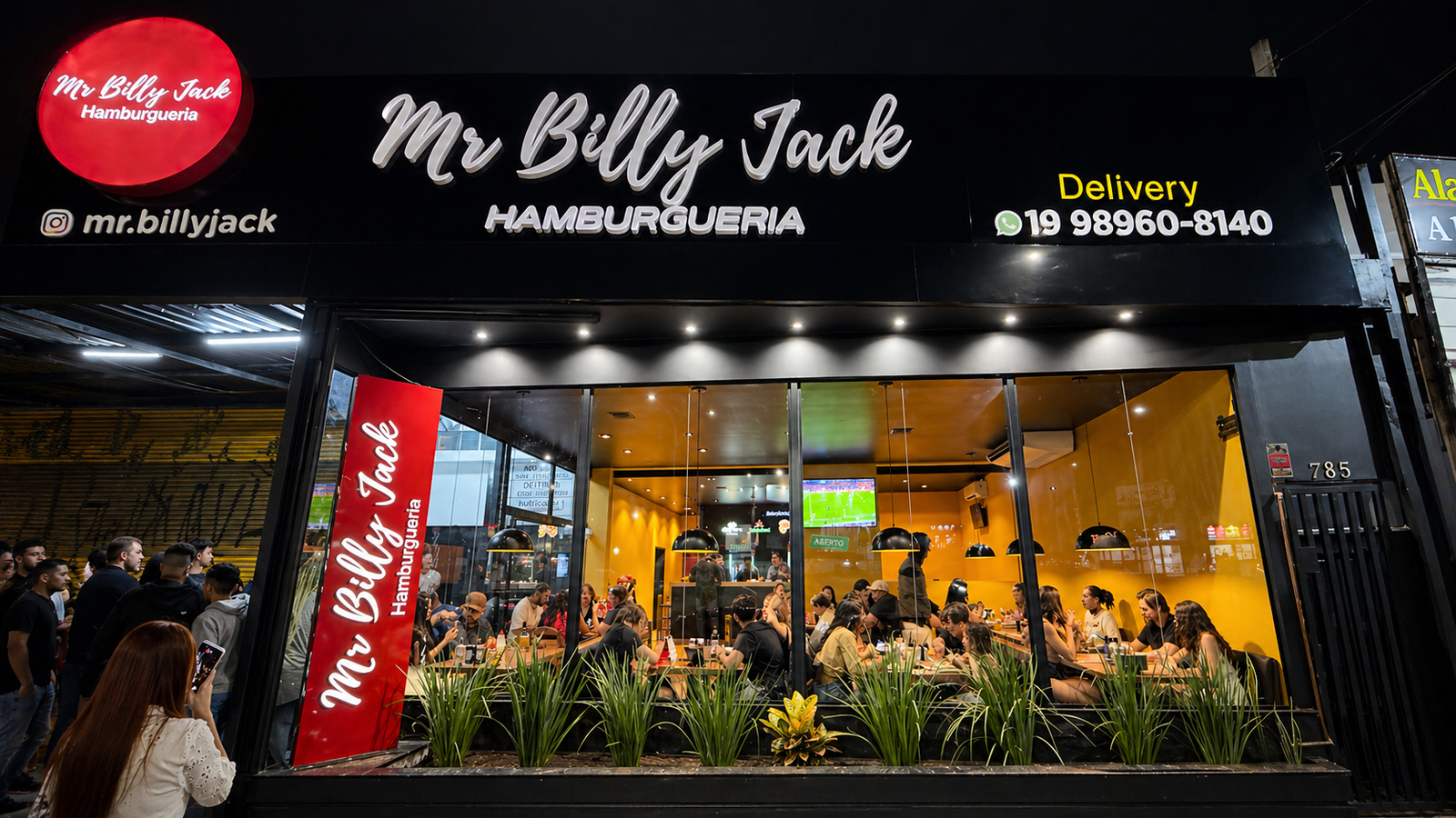 Mr Billy Jack reabre em Campinas com novo espaço e reforça experiência premium em hambúrguer artesanal