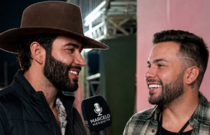 Gusttavo Lima confessa para Marcelo Mesquita que já ficou devendo fogueteiro no passado