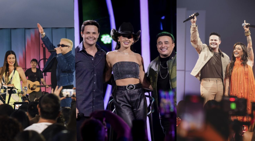Matheus e Kauan dominam o TOP 50 Brasil com 3 faixas ao lado de grandes vozes femininas Matheus e Kauan dominam o TOP 50 Brasil com 3 faixas ao lado de grandes vozes femininas