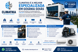 Climatika é a Melhor Especializada em Goiânia Goiás na Manutenção de Equipamentos Chiller