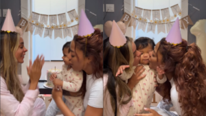Filha de Ludmilla e Brunna Gonçalves completa 1 ano e ganha surpresa emocionante