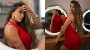 Juju Salimeni retoma visual loiro e revela motivo da mudança