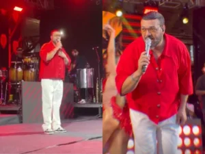 Belo ironiza críticas após repercussão sobre hino nacional em show
