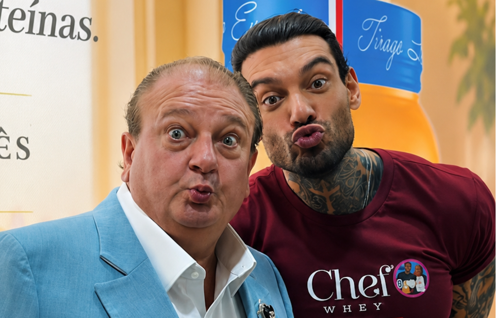 Lucas Lucco e Érick Jacquin movimentam estande da Chef Whey na Naturaltech 2026 Captura de Tela 2026 06 16 as 17.01.52