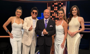 Júlia Gama e Trio Los Angeles rendem gafes hilárias no “Mega Sonho” deste sábado