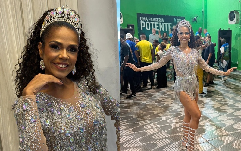 Nathalia Brito segue para o quinto ano como Rainha de Bateria da Praça da Bandeira page