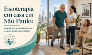 Fisioterapia em casa em São Paulo: como funciona o atendimento e quem pode se beneficiar