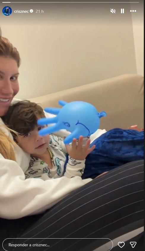 Cristiano atualiza estado de saúde do filho após picada de escorpião: “Acordou bem e sem dor” Filho de Cristiano é picado por escorpião - Foto: Reprodução/instagram