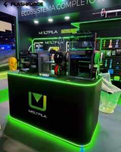 Multfila se destaca na FuturePrint 2026 com ecossistema completo para o universo da impressão 3D