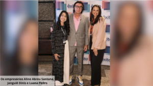Empresárias Luana Pedro e Drª Aline Abreu Santana participam de jantar do Instituto Êxito em SP
