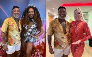 Daniel Zarmanno assina figurinos de musas da Estácio de Sá para Feijoada da agremiação