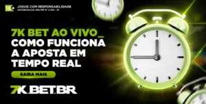 7K Bet ao vivo: como funciona a aposta em tempo real?