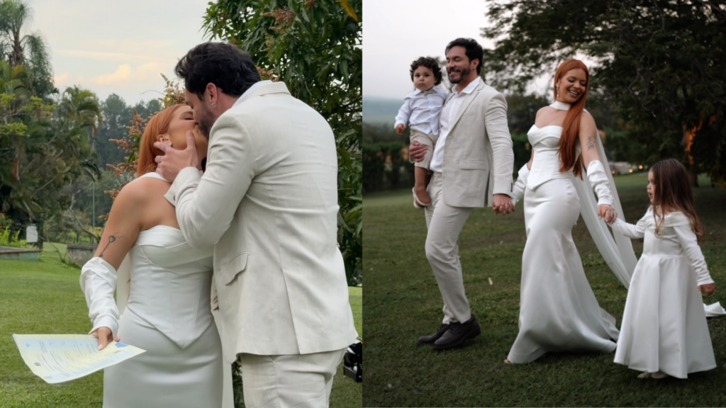 Viih Tube e Eliezer compartilham momentos caóticos do casamento no civil: “Do nosso jeitinho”