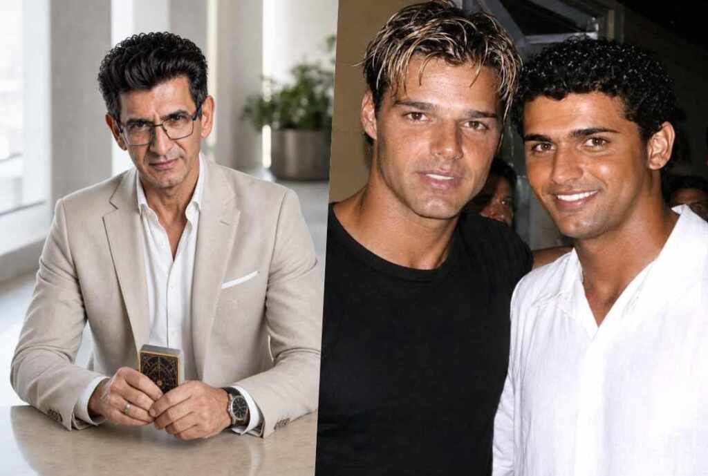 Val Couto e Ricky Martin