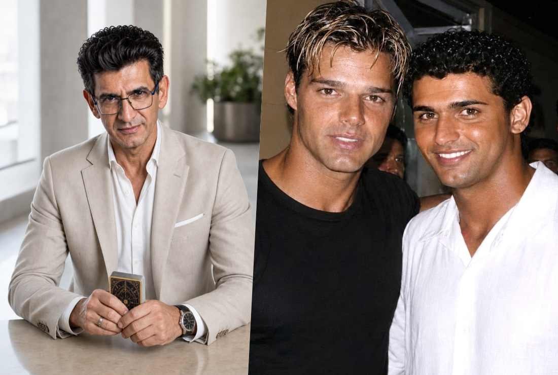 Val Couto e Ricky Martin